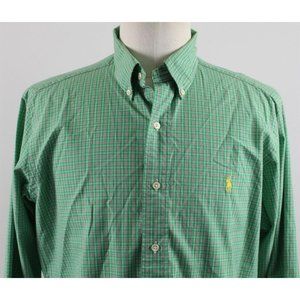 NEW Ralph Lauren Classic Fit Button Down Shirt LG